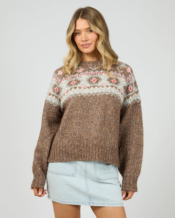 All About Eve Tiva Knit - Mocha