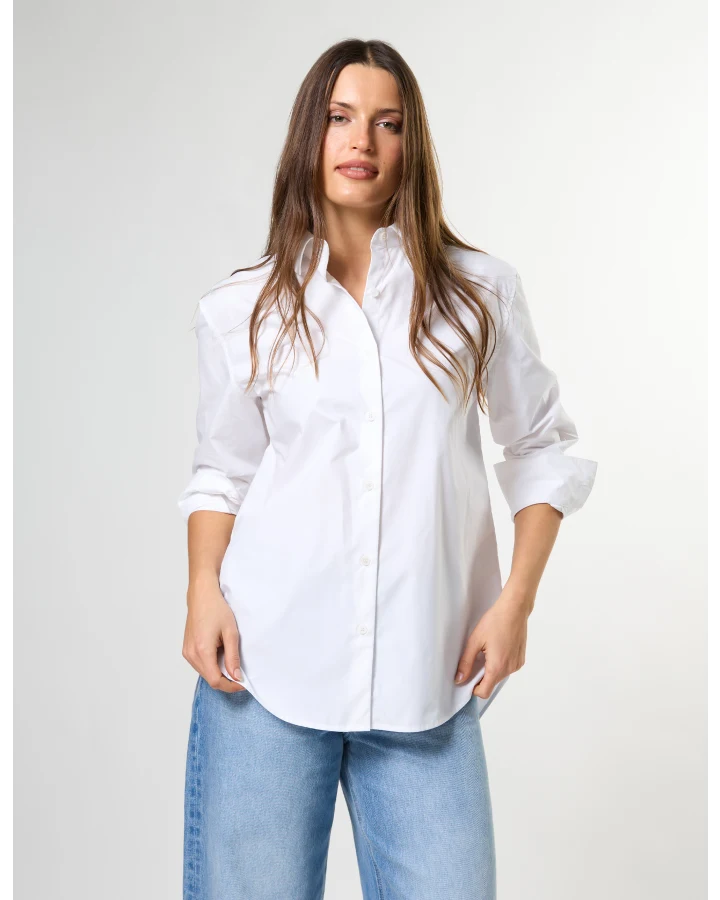 Stella + Gemma Perfect Shirt - White