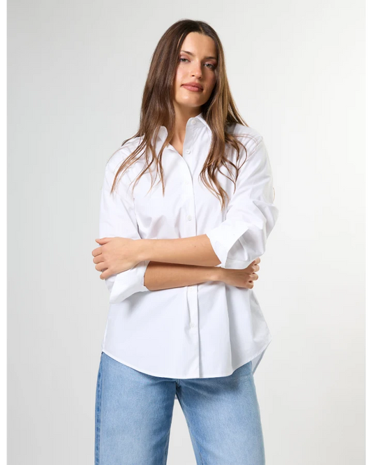Stella + Gemma Perfect Shirt - White