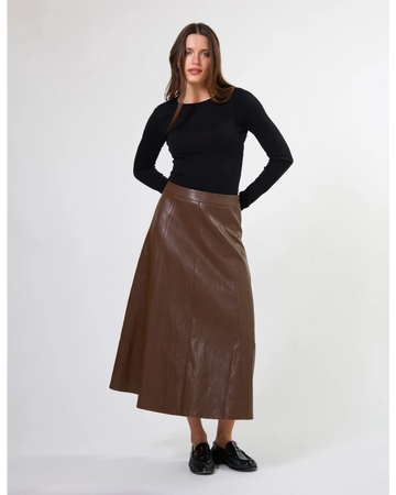 Stella + Gemma Monroe Skirt - Cocoa