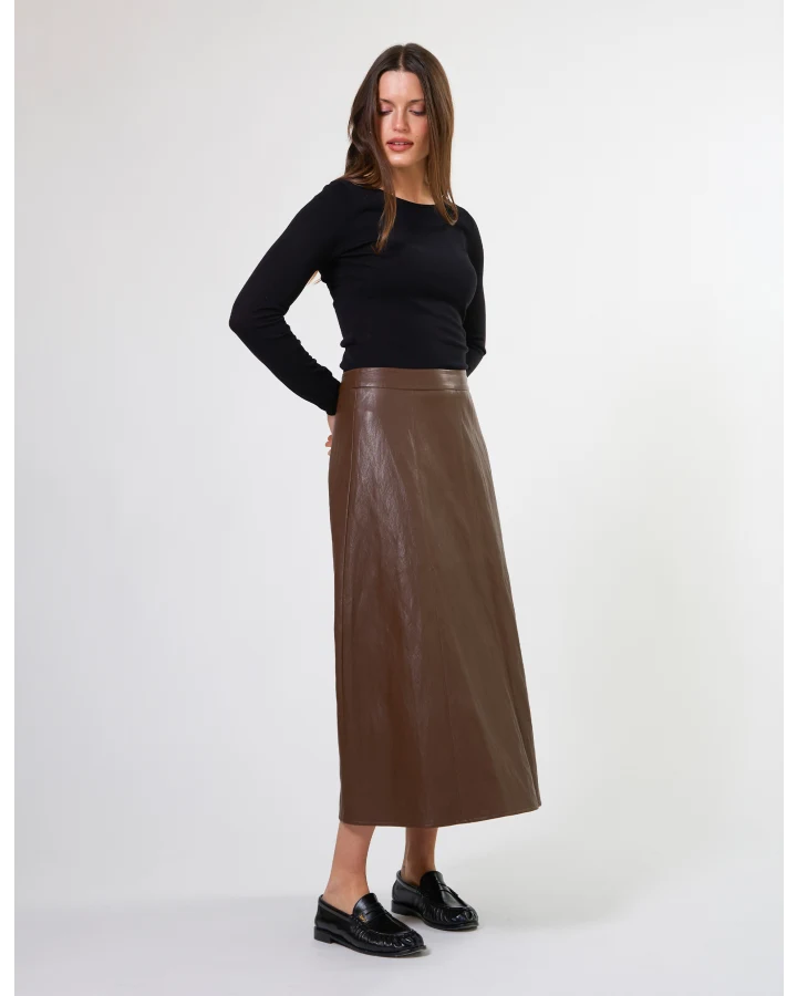 Stella + Gemma Monroe Skirt - Cocoa