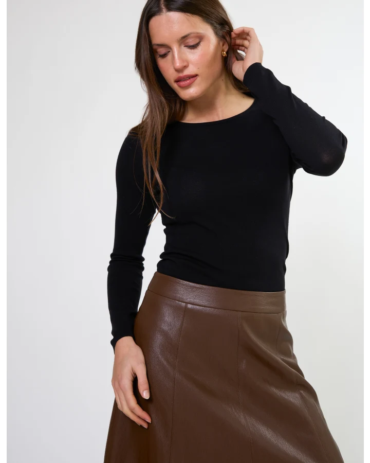 Stella + Gemma Monroe Skirt - Cocoa