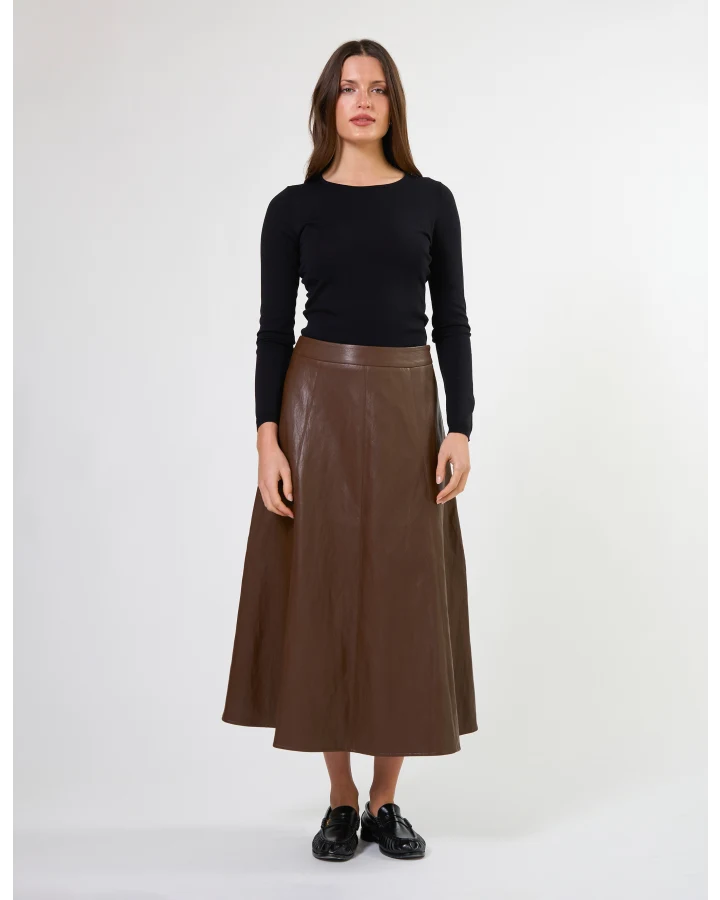 Stella + Gemma Monroe Skirt - Cocoa
