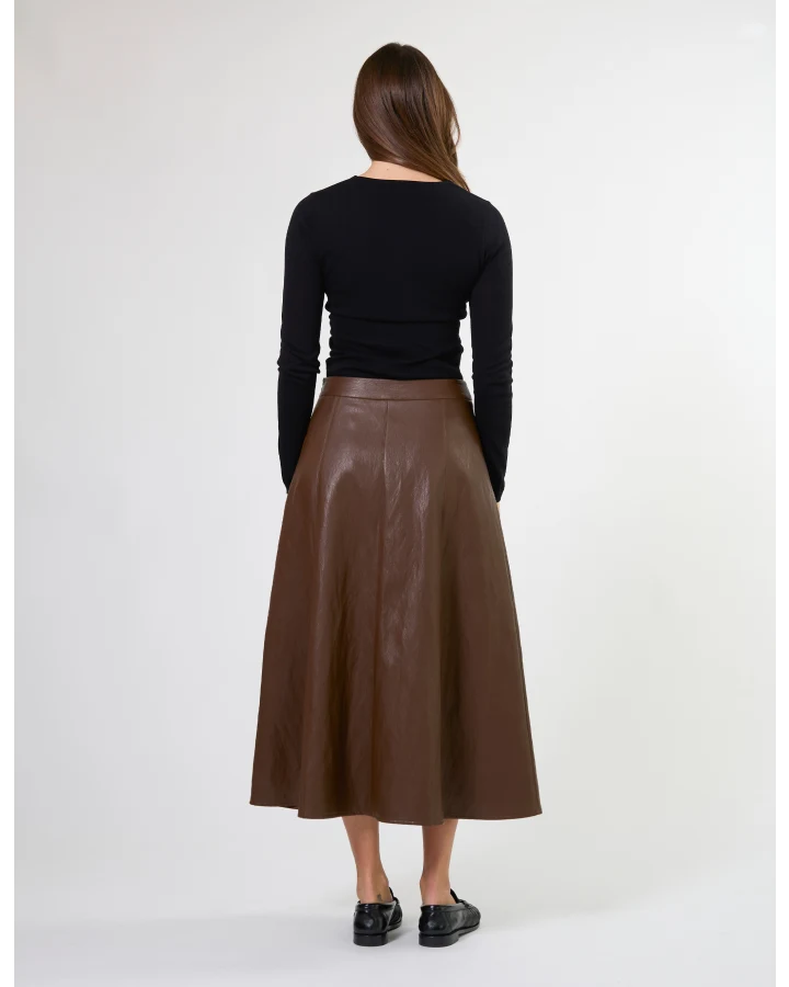 Stella + Gemma Monroe Skirt - Cocoa