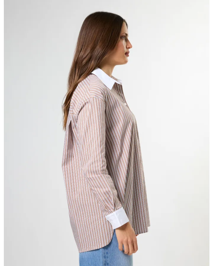 Stella + Gemma Connery Shirt - Boardroom Brown