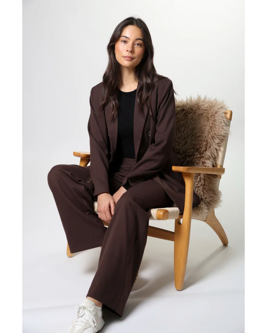 Stella + Gemma MonteCarlo Blazer - Brunette