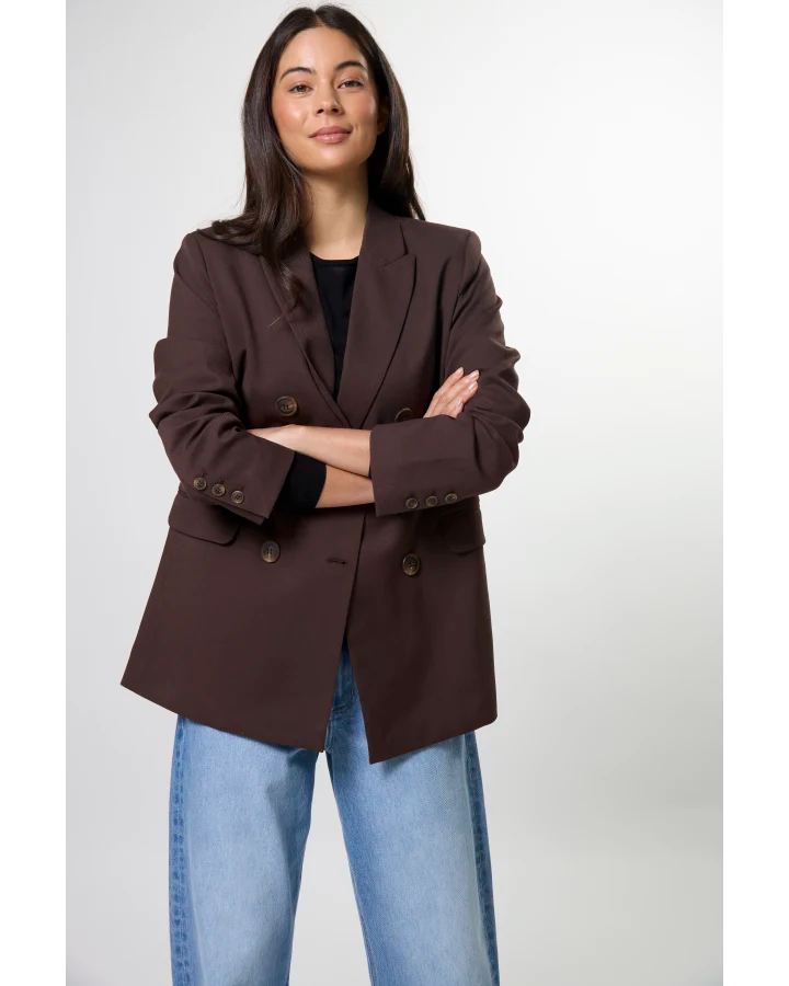 Stella + Gemma MonteCarlo Blazer - Brunette