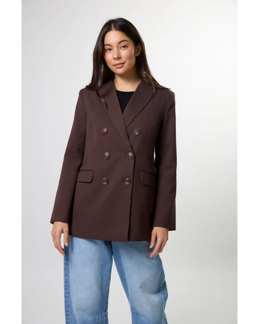 Stella + Gemma MonteCarlo Blazer - Brunette