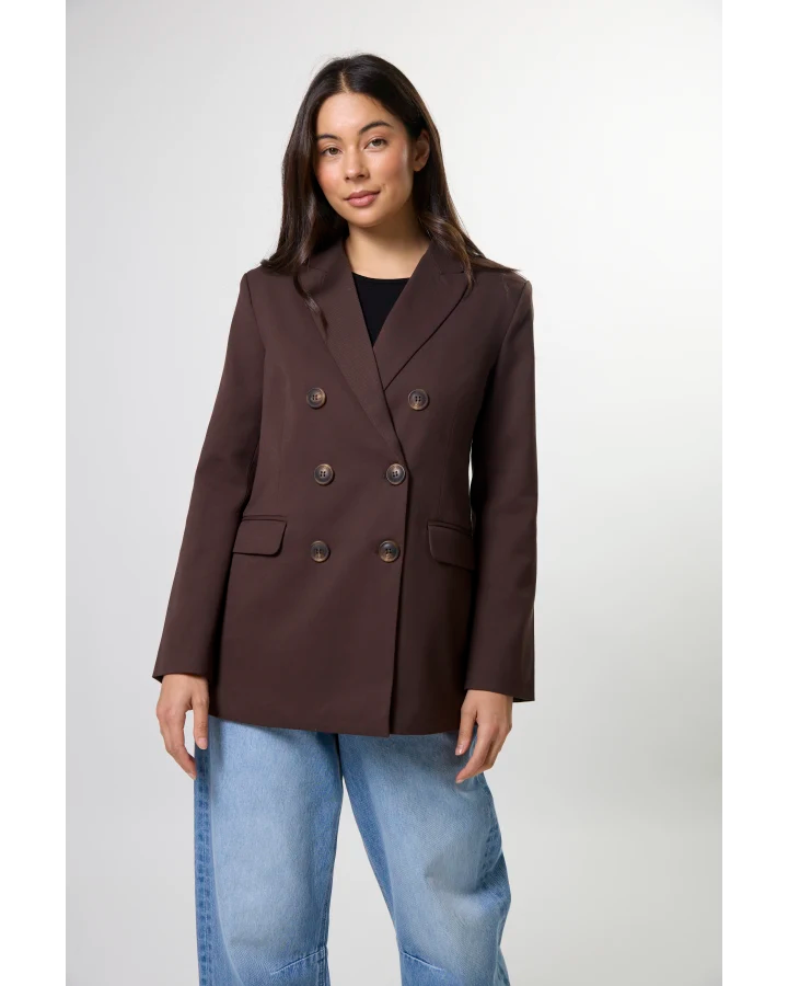 Stella + Gemma MonteCarlo Blazer - Brunette
