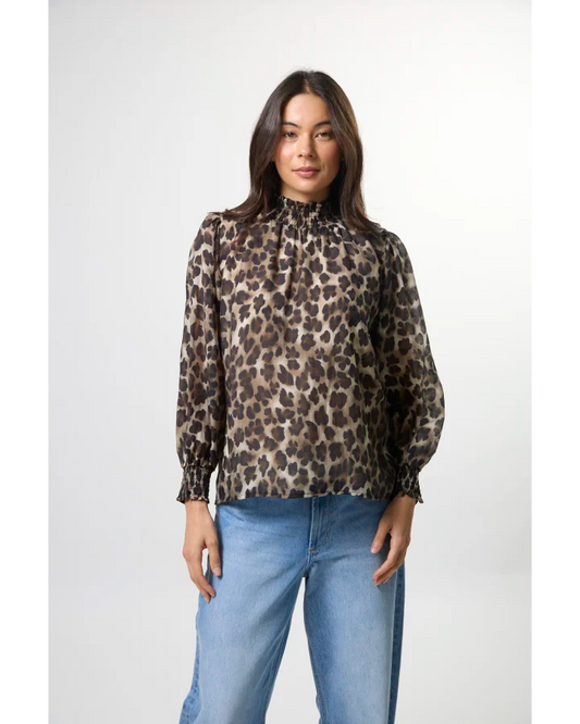 Stella + Gemma Sylvie Top - Leopard