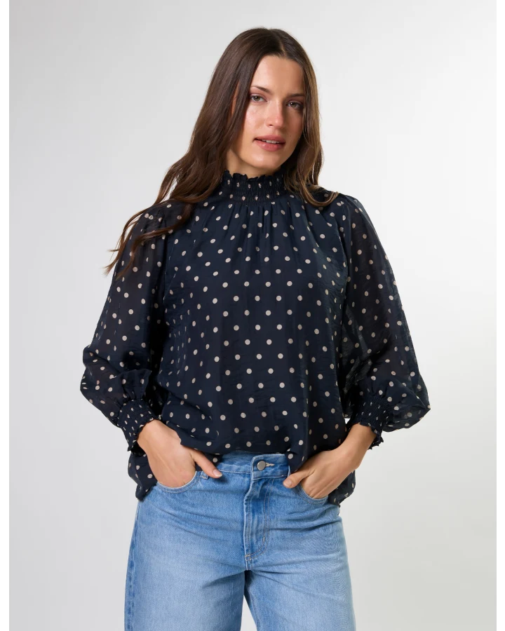 Stella + Gemma Sylvie Top - Midnight Dot