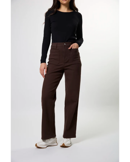 Stella + Gemma Dina Pant - Fudge