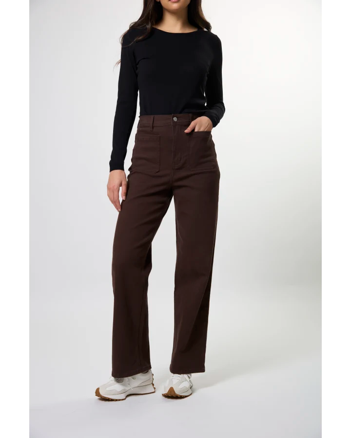 Stella + Gemma Dina Pant - Fudge