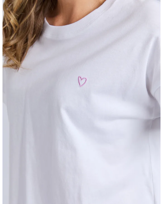 Elm Halli S/S Tee - White