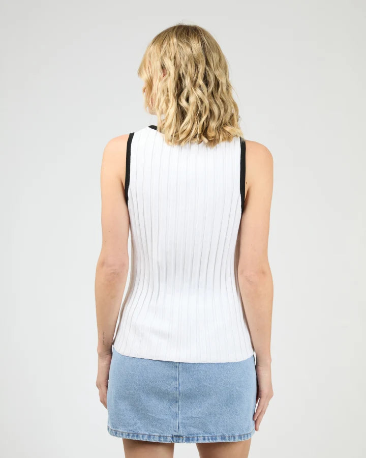 All About Eve Sigrid Top - White