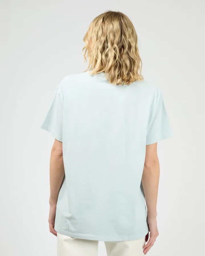 All About Eve Cali Relaxed Tee - Light Bliue