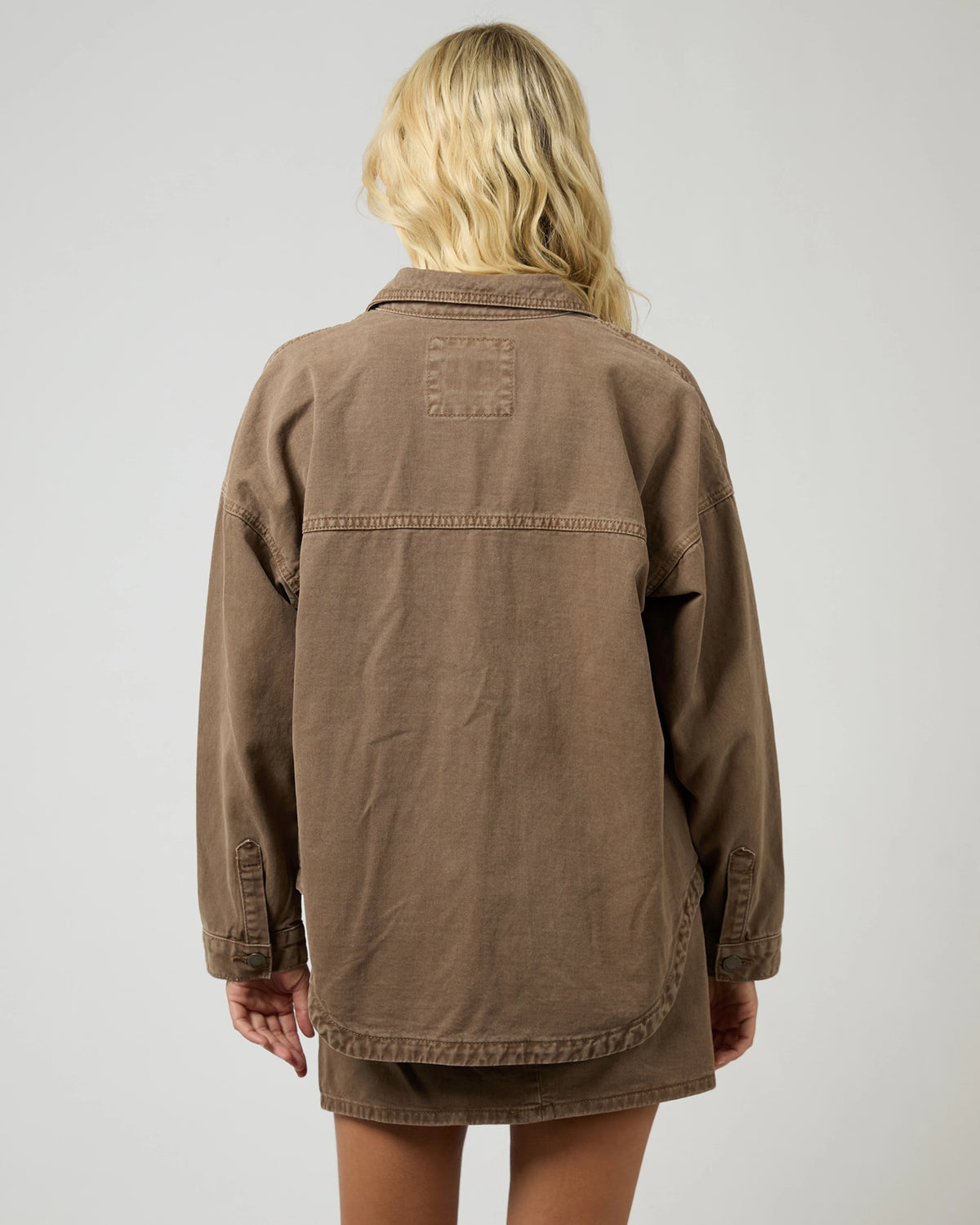 All About Eve Dale Shacket - Cocoa