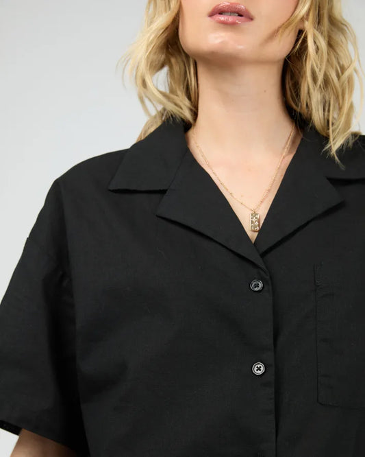 All About Eve Essential Shirt - Black