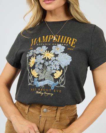 All About Eve Hampshire Regular Tee - Washed Black