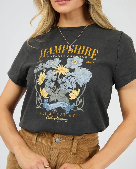 All About Eve Hampshire Regular Tee - Washed Black