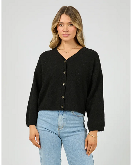 All About Eve Nova Cardigan - Black