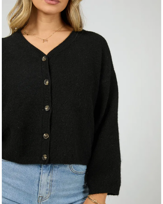 All About Eve Nova Cardigan - Black