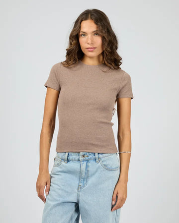 Silent Theory Bella Tee - Brown