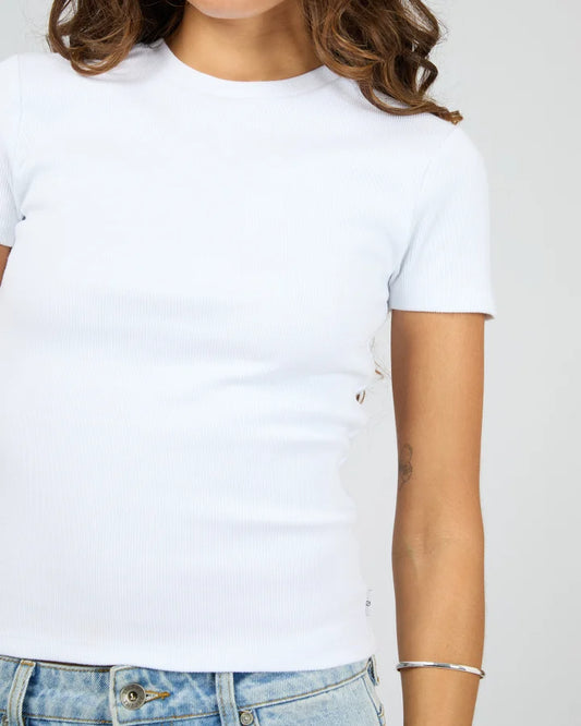 Silent Theory Bella Tee - White