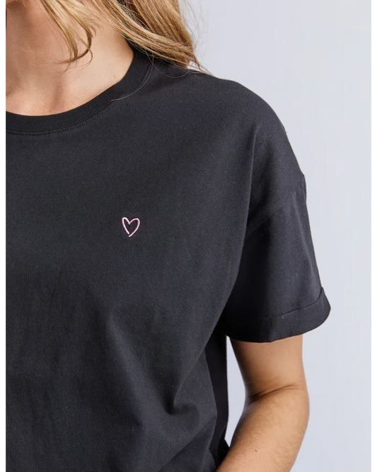 Elm Halli S/S Tee - Black