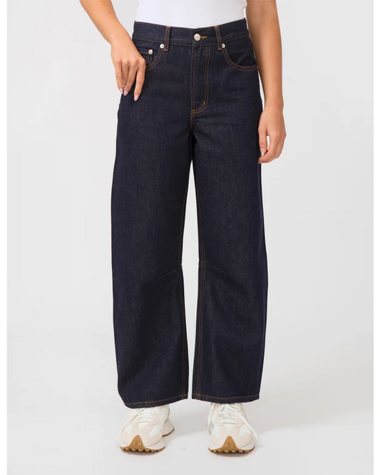 Stella + Gemma Carson Barrel Leg Jeans - Indigo