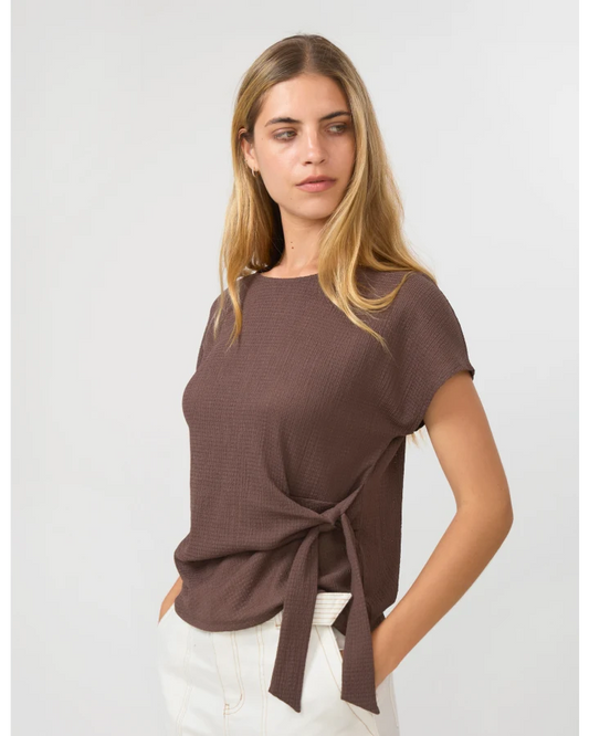 Stella + Gemma Cara Top - Chocolate