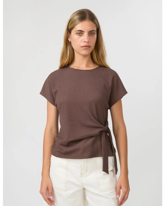 Stella + Gemma Cara Top - Chocolate