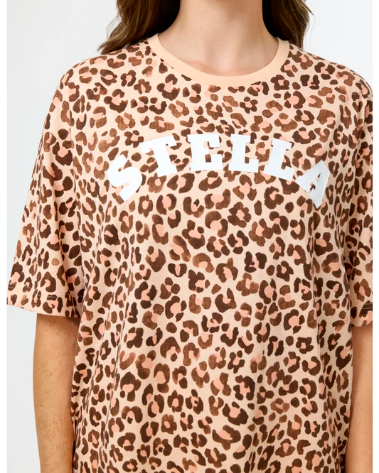 Stella + Gemma Porter Tee - Leopard Stella