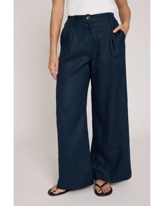 Stella + Gemma Penny Pant - Navy