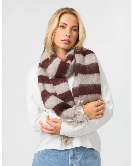 Stella + Gemma Striped Scarves