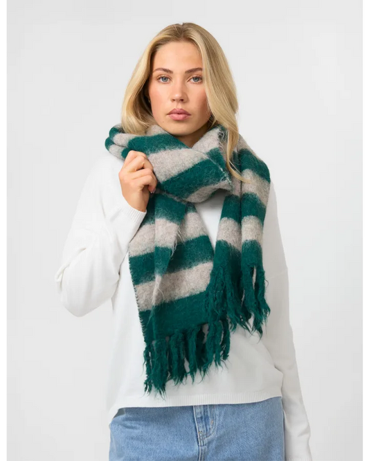 Stella + Gemma Striped Scarves