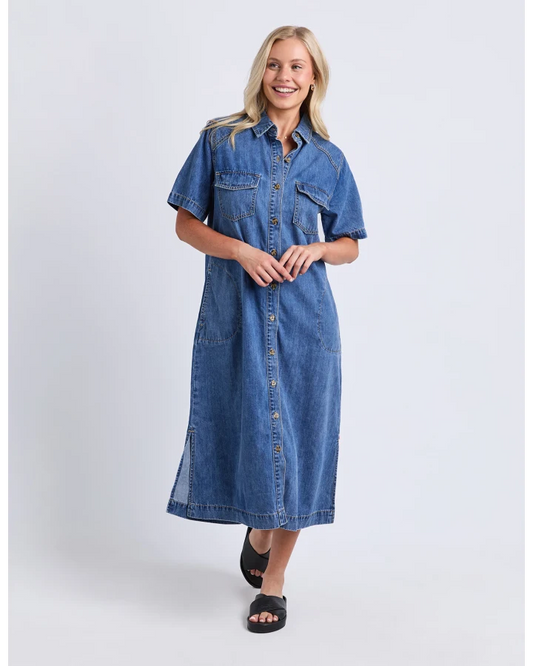 Elm Ayla Denim Dress