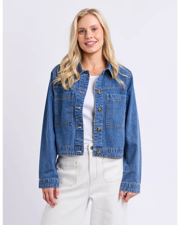 Elm Essie Denim Jacket - Blue