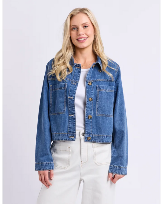 Elm Essie Denim Jacket - Blue