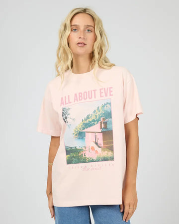 All about Eve Provence Relaxed Tee - Pale Pink