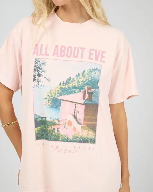 All about Eve Provence Relaxed Tee - Pale Pink