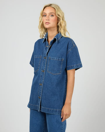 All About Eve Simi Shirt - Blue