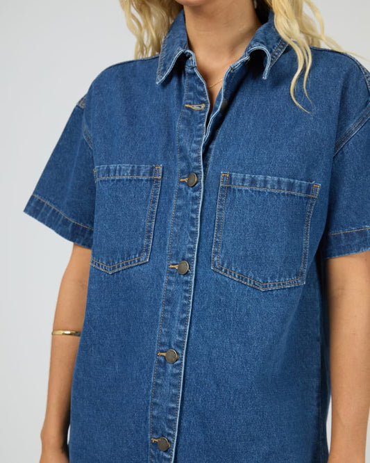 All About Eve Simi Shirt - Blue