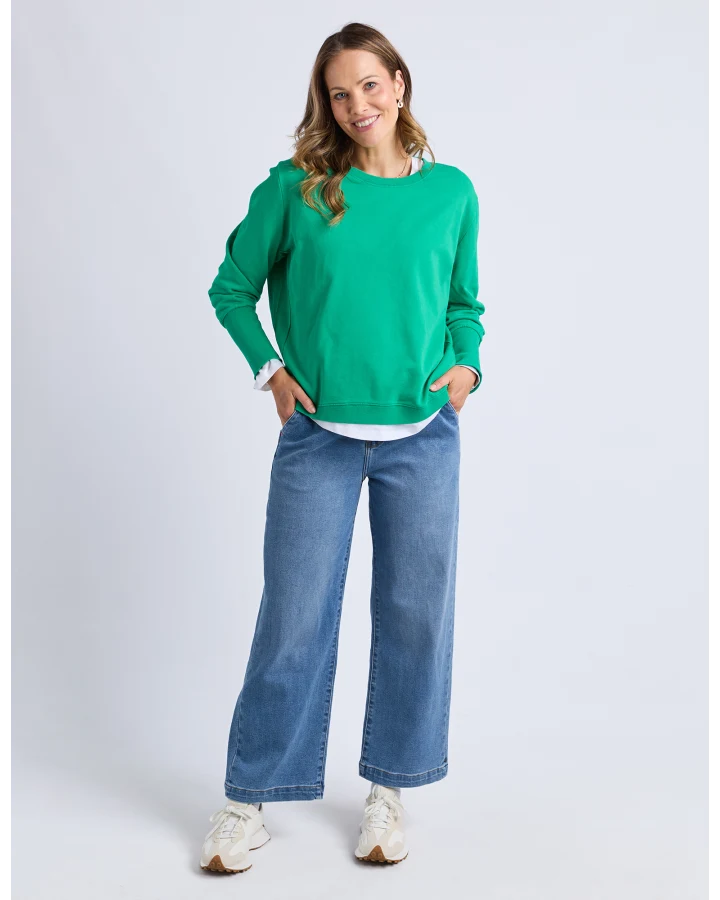 Elm Divine Crew - Turquoise