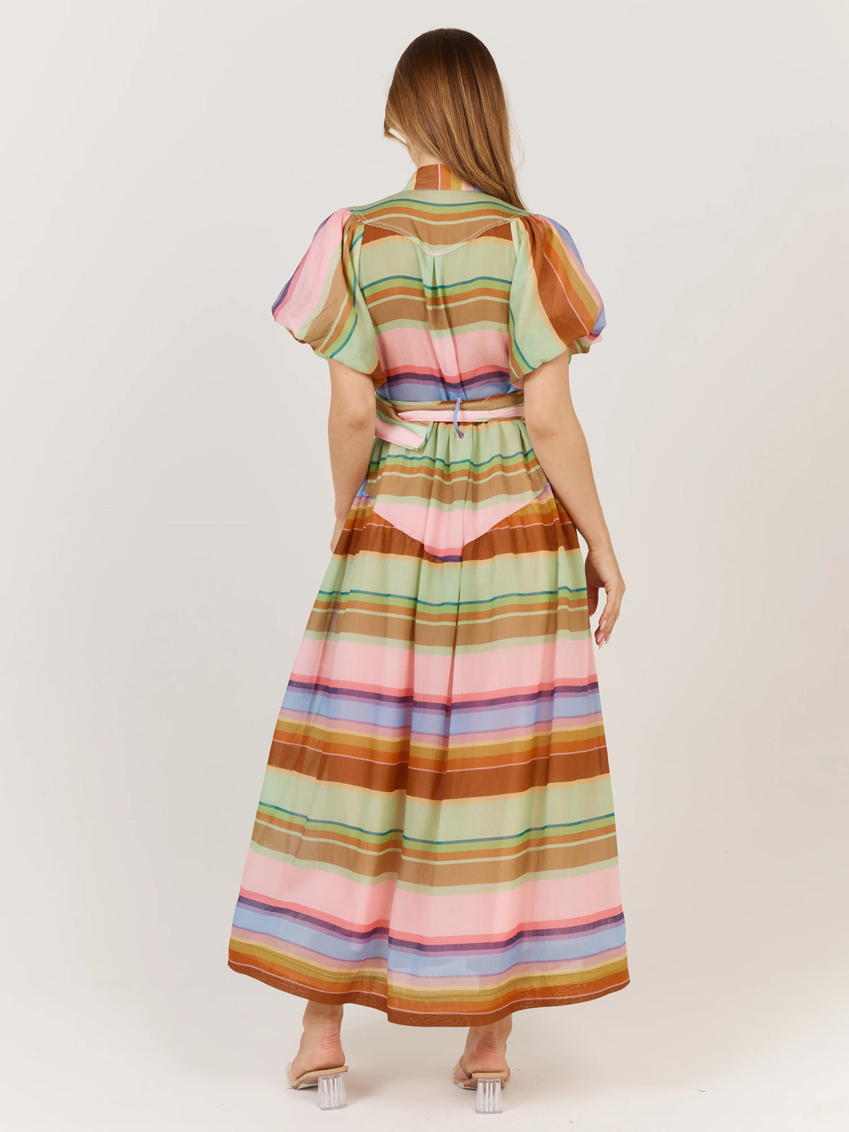 Fate + Becker Siesta Dress - Multi Stripe