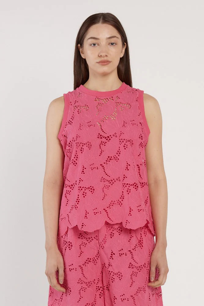 Fate + Becker Worth It Top - Hot Pink