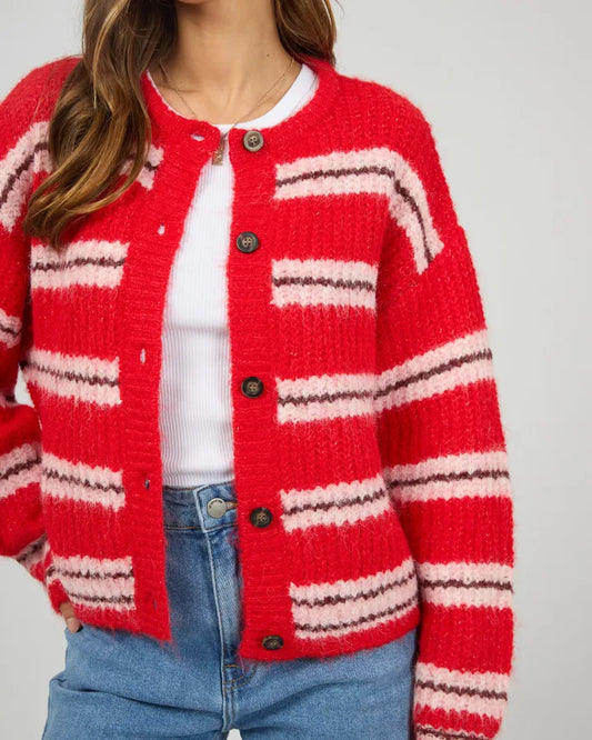 All About Eve Livia Cardigan - Stripe