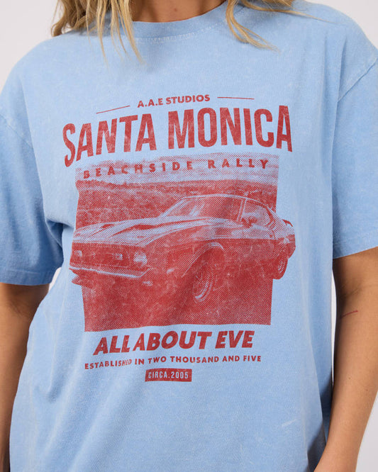 All About Eve Relaxed Tee - Santa Monica