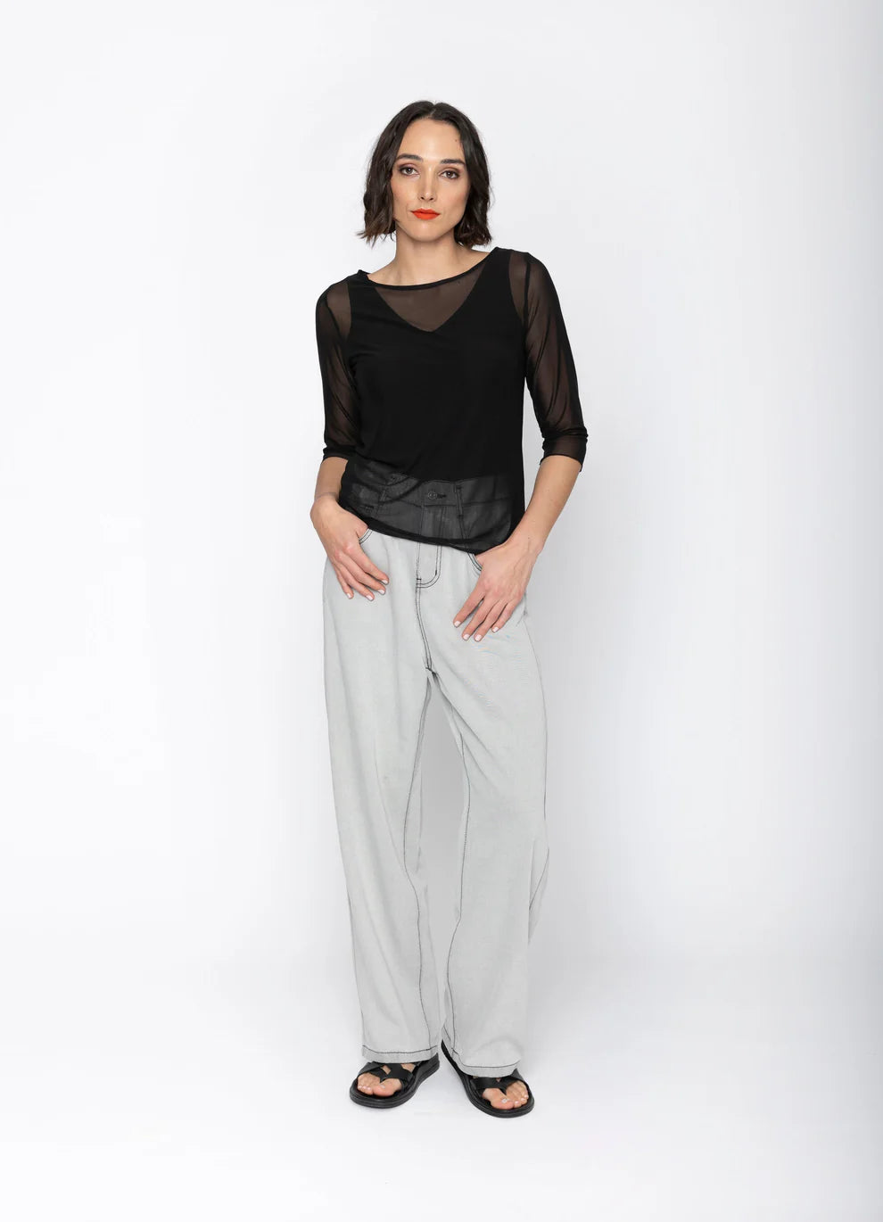 Two by Two Sia Top - Black