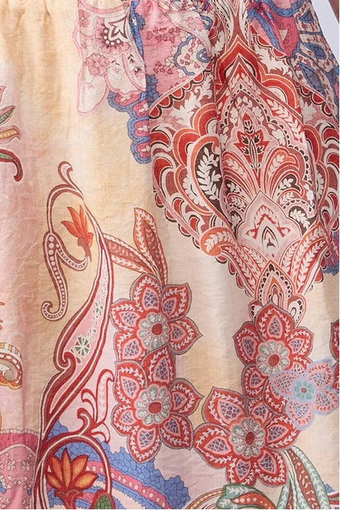 Drama The Label Barcelona Dress - Pink Paisley
